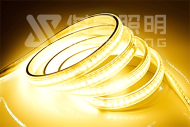 高壓led無(wú)導(dǎo)線燈帶由于板才和排熱的要素