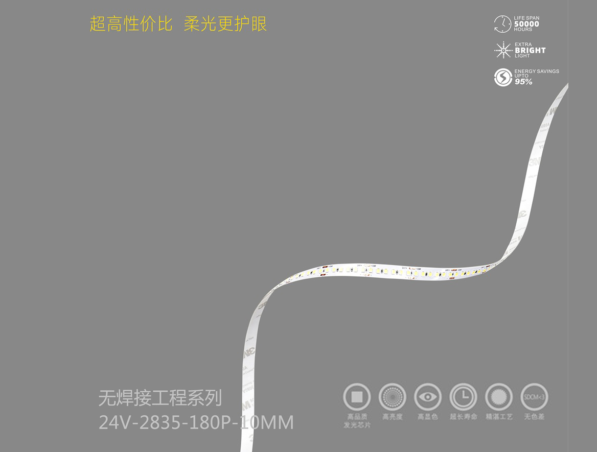 無焊接工程系列-24V-2835-180P-10MM